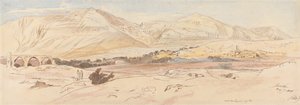 Jericho, 7 May 1858 by Edward Lear